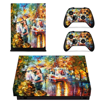 Kiss of Passion decal skin for Xbox one X Console and 2 Co.. Kiss of Passion decal skin for Xbox one X Console and 2 Co..