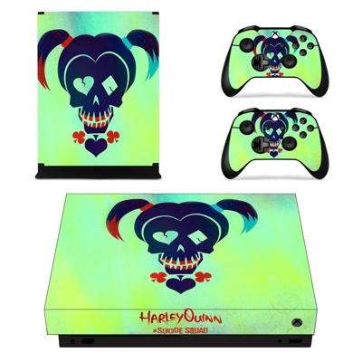 Harly quinn Suicide squad decal skin for Xbox one X Consol.. Harly quinn Suicide squad decal skin for Xbox one X Consol..