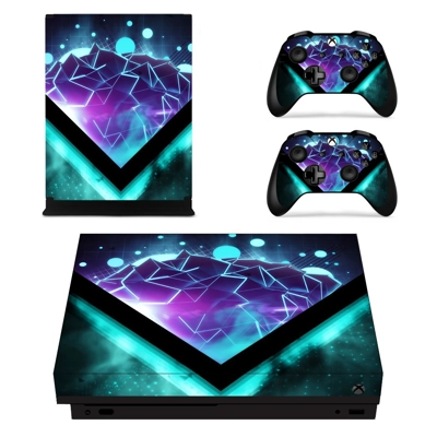 Abstract Pattern decal skin for Xbox one X Console and 2 C.. Abstract Pattern decal skin for Xbox one X Console and 2 C..