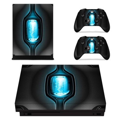 Future Science Fiction decal skin for Xbox one X Console a.. Future Science Fiction decal skin for Xbox one X Console a..