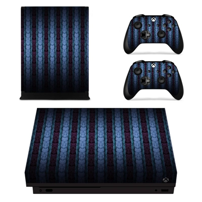 Custom Pattren decal skin for Xbox one X Console and 2 Con.. Custom Pattren decal skin for Xbox one X Console and 2 Con..
