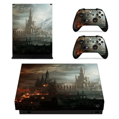 Warhammer 40k hive city decal skin for Xbox one X Console .. Warhammer 40k hive city decal skin for Xbox one X Console ..