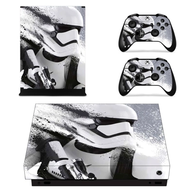 Star Wars decal skin for Xbox one X Console and 2 Controll.. Star Wars decal skin for Xbox one X Console and 2 Controll..
