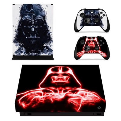 Star Wars decal skin for Xbox one X Console and 2 Controllers