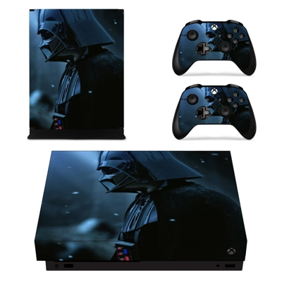Star Wars decal skin for Xbox one X Console and 2 Controllers