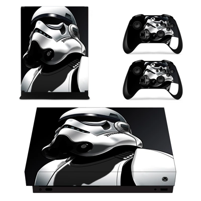 Star Wars decal skin for Xbox one X Console and 2 Controllers