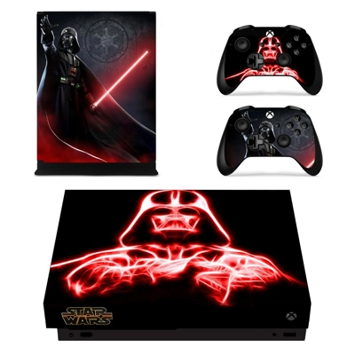 Star Wars decal skin for Xbox one X Console and 2 Controll.. Star Wars decal skin for Xbox one X Console and 2 Controll..