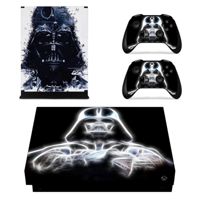 Star Wars decal skin for Xbox one X Console and 2 Controll.. Star Wars decal skin for Xbox one X Console and 2 Controll..