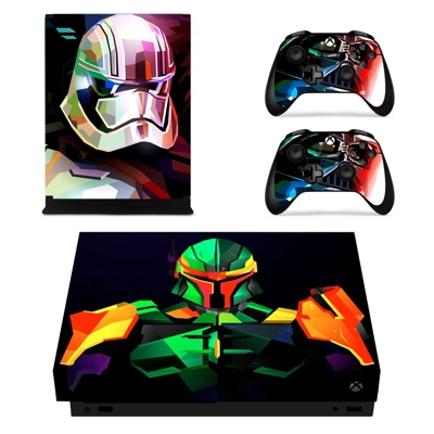 Star Wars decal skin for Xbox one X Console and 2 Controll.. Star Wars decal skin for Xbox one X Console and 2 Controll..