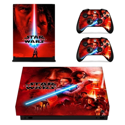 Star Wars The Last Jedi decal skin for Xbox one X Console .. Star Wars The Last Jedi decal skin for Xbox one X Console ..