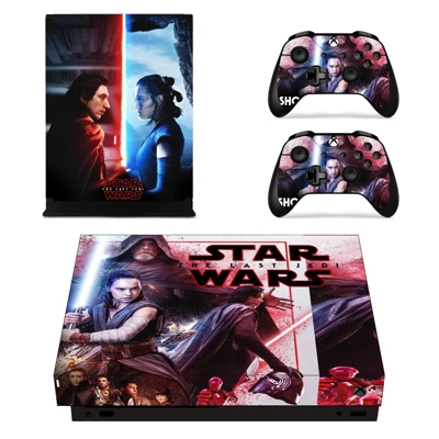 Star Wars The Last Jedi decal skin for Xbox one X Console .. Star Wars The Last Jedi decal skin for Xbox one X Console ..