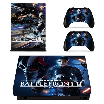 Star Wars Battlefront 2 decal skin for Xbox one X Console .. Star Wars Battlefront 2 decal skin for Xbox one X Console ..