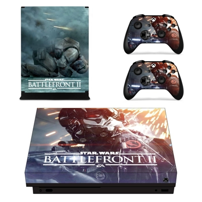 Star Wars Battlefront 2 decal skin for Xbox one X Console .. Star Wars Battlefront 2 decal skin for Xbox one X Console ..