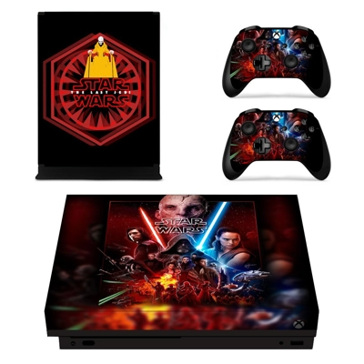 Star Wars The Last Jedi decal skin for Xbox one X Console .. Star Wars The Last Jedi decal skin for Xbox one X Console ..
