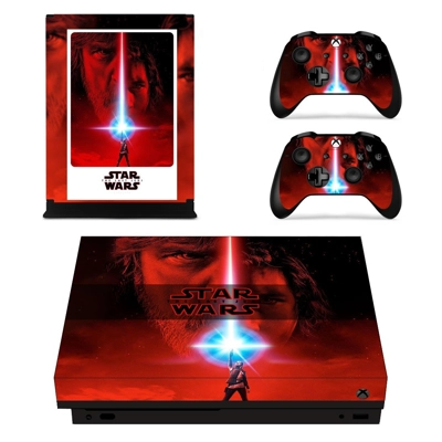 Star Wars The Last Jedi decal skin for Xbox one X Console .. Star Wars The Last Jedi decal skin for Xbox one X Console ..