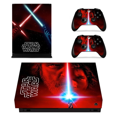 Star Wars The Last Jedi decal skin for Xbox one X Console .. Star Wars The Last Jedi decal skin for Xbox one X Console ..