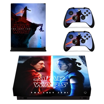 Star Wars The Last Jedi decal skin for Xbox one X Console .. Star Wars The Last Jedi decal skin for Xbox one X Console ..