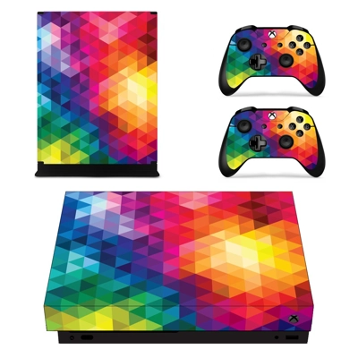 Prismic Plane Pattern decal skin for Xbox one X Console an.. Prismic Plane Pattern decal skin for Xbox one X Console an..
