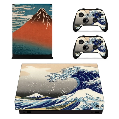Pyramid beside Sea decal skin for Xbox one X Console and 2.. Pyramid beside Sea decal skin for Xbox one X Console and 2..