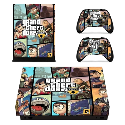 Grand Theft Dora zero decal skin for Xbox one X Console an.. Grand Theft Dora zero decal skin for Xbox one X Console an..