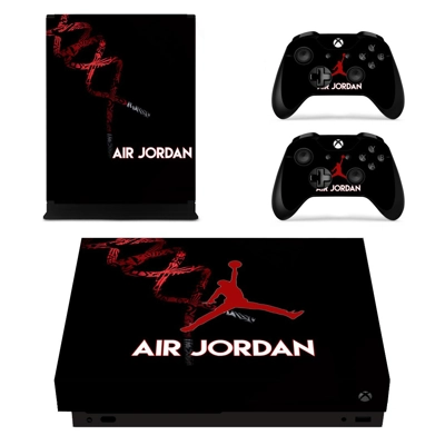 Air Jordan decal skin for Xbox one X Console and 2 Controllers