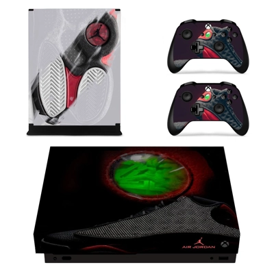 Air Jordan decal skin for Xbox one X Console and 2 Control.. Air Jordan decal skin for Xbox one X Console and 2 Control..