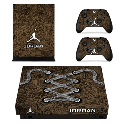 Air Jordan decal skin for Xbox one X Console and 2 Control.. Air Jordan decal skin for Xbox one X Console and 2 Control..