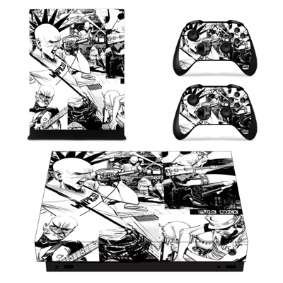 Punk Rock Jesus decal skin for Xbox one X Console and 2 Co.. Punk Rock Jesus decal skin for Xbox one X Console and 2 Co..