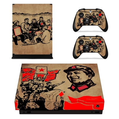 Reading to the farmers decal skin for Xbox one X Console a.. Reading to the farmers decal skin for Xbox one X Console a..