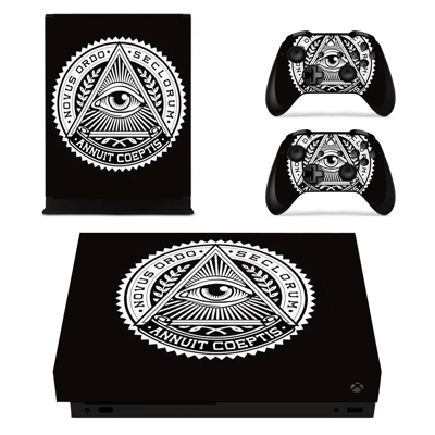 Novus Ordo Seclorum decal skin for Xbox one X Console and .. Novus Ordo Seclorum decal skin for Xbox one X Console and ..