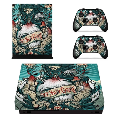 iPhone Graffiti decal skin for Xbox one X Console and 2 Co.. iPhone Graffiti decal skin for Xbox one X Console and 2 Co..