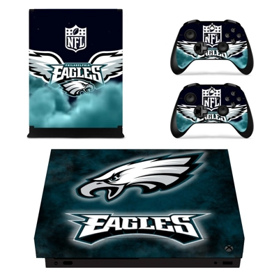 Philadelphia Eagles decal skin for Xbox one X Console and .. Philadelphia Eagles decal skin for Xbox one X Console and ..