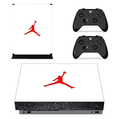 Air Jordan decal skin for Xbox one X Console and 2 Control.. Air Jordan decal skin for Xbox one X Console and 2 Control..