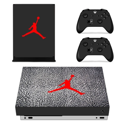 Air Jordan decal skin for Xbox one X Console and 2 Control.. Air Jordan decal skin for Xbox one X Console and 2 Control..