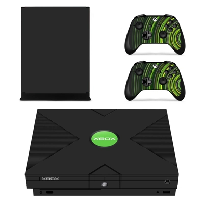 Classic Art decal skin for Xbox one X Console and 2 Controllers