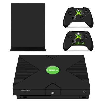 Classic Art decal skin for Xbox one X Console and 2 Controllers