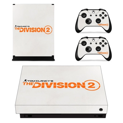 Tom Clancy's The Division 2 decal skin for Xbox one X Cons.. Tom Clancy's The Division 2 decal skin for Xbox one X Cons..