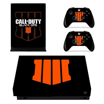 Call of Duty Black ops 4 decal skin for Xbox one X Console.. Call of Duty Black ops 4 decal skin for Xbox one X Console..
