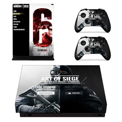Tom Clancy's Rainbow Six Siege decal skin for Xbox one X C.. Tom Clancy's Rainbow Six Siege decal skin for Xbox one X C..
