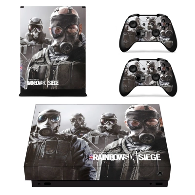 Tom Clancy's Rainbow Six Siege decal skin for Xbox one X Console and 2 Controllers