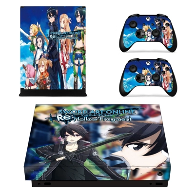 Sword Art Online Hollow Fragment decal skin for Xbox one X.. Sword Art Online Hollow Fragment decal skin for Xbox one X..
