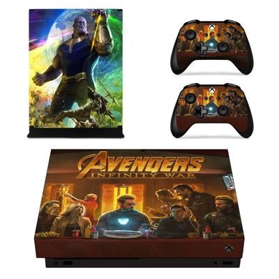 Avengers infinity war decal skin for Xbox one X Console an.. Avengers infinity war decal skin for Xbox one X Console an..