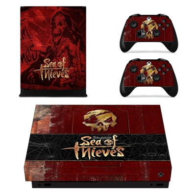 Sea of Thieves decal skin for Xbox one X Console and 2 Con.. Sea of Thieves decal skin for Xbox one X Console and 2 Con..