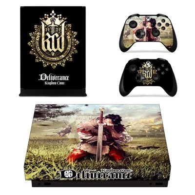 Kingdom Come Deliverance decal skin for Xbox one X Console.. Kingdom Come Deliverance decal skin for Xbox one X Console..