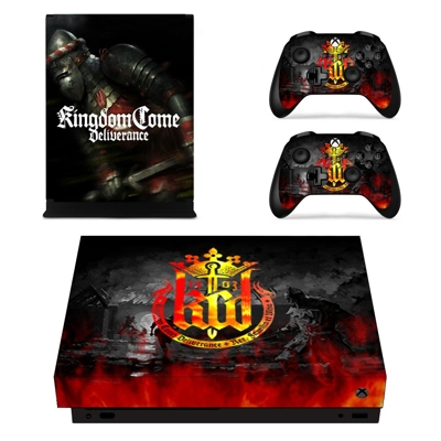 Kingdom Come Deliverance decal skin for Xbox one X Console.. Kingdom Come Deliverance decal skin for Xbox one X Console..
