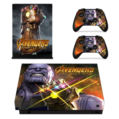Avengers infinity war decal skin for Xbox one X Console an.. Avengers infinity war decal skin for Xbox one X Console an..