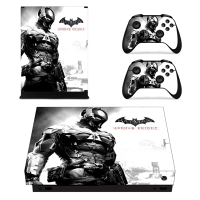 Batman Arkham Knight decal skin for Xbox one X Console and.. Batman Arkham Knight decal skin for Xbox one X Console and..