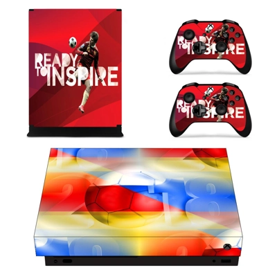 2018 FIFA World Cup decal skin for Xbox one X Console and .. 2018 FIFA World Cup decal skin for Xbox one X Console and ..