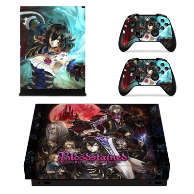 Bloodstained Ritual of the Night decal skin for Xbox one X.. Bloodstained Ritual of the Night decal skin for Xbox one X..