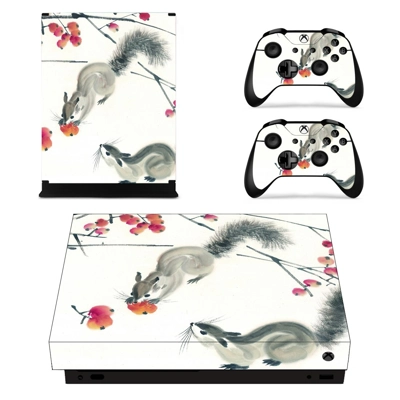 Chinese Culture Animals decal skin for Xbox one X Console .. Chinese Culture Animals decal skin for Xbox one X Console ..